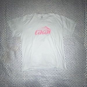 white large lakai tee